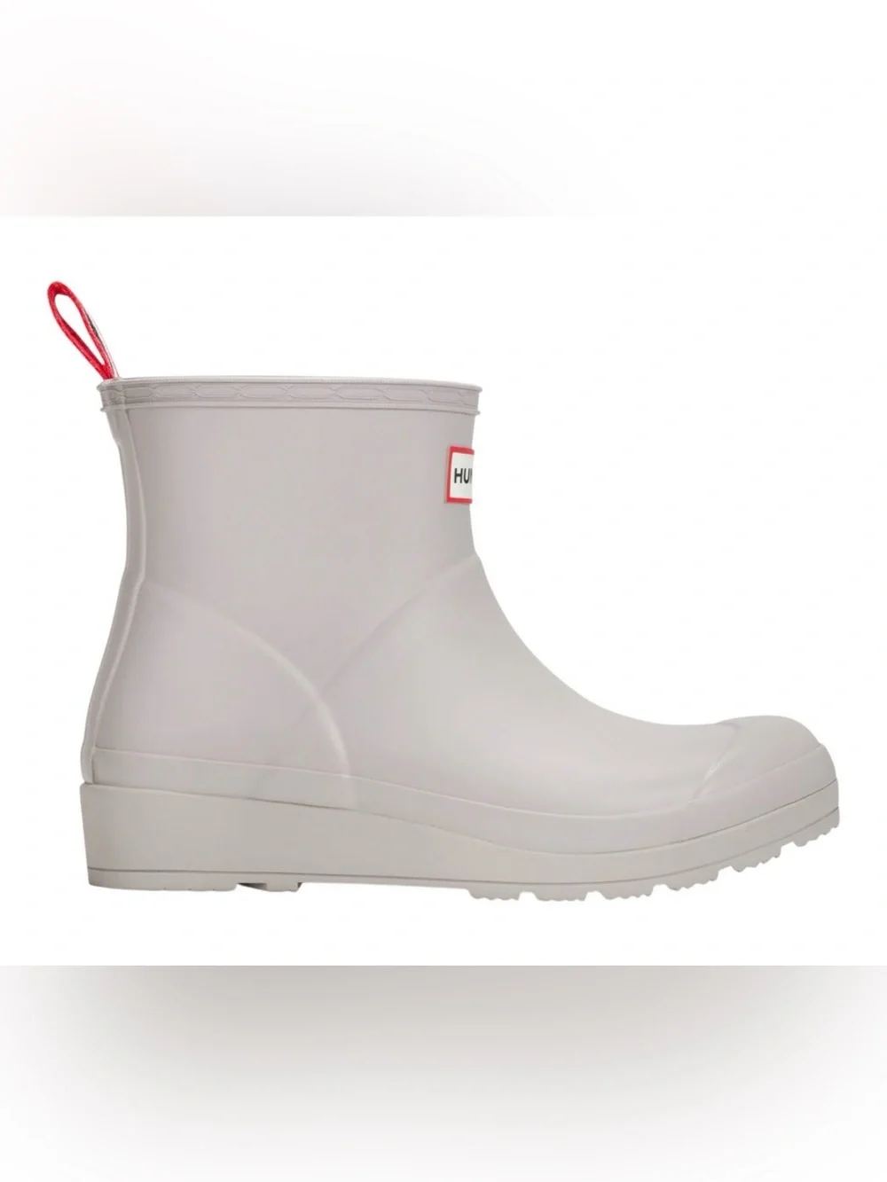 Hunter Women's Original Play Short Rain Boots white willow size 11 NIB